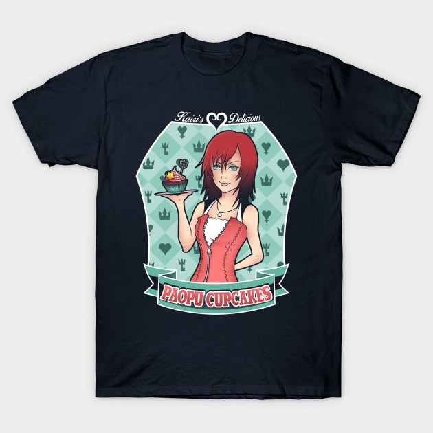 Kairi's Paopu Cupcakes T-Shirt by Ruwah